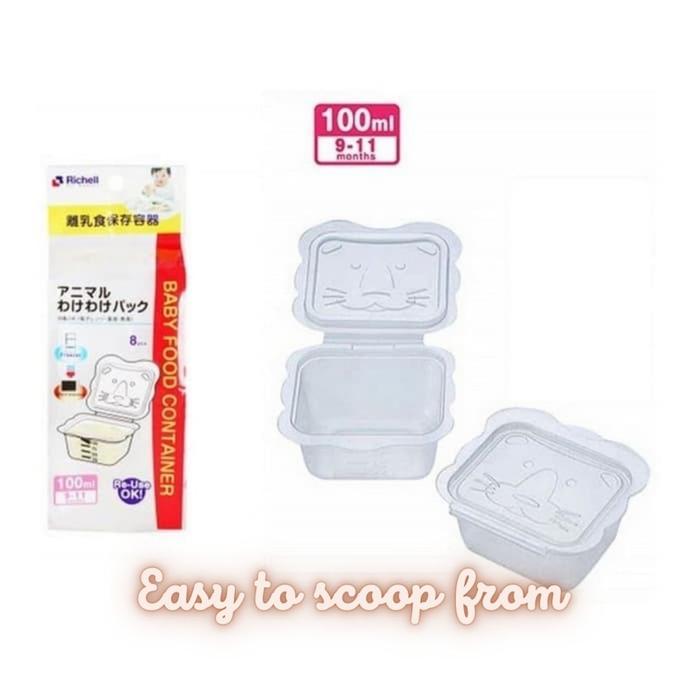 Gambar Richell Food Container - best seller! - 100ml dari BundaAleefa undefined Tokopedia