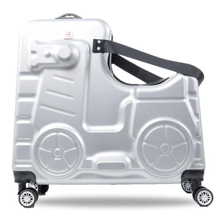 Gambar Tas Koper Hardcase Anak Polo Team Kids Size 26 inch - 046 - Abu-abu dari KoperID undefined Tokopedia