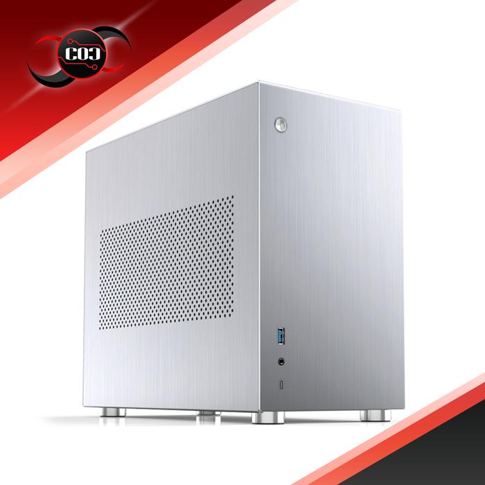Gambar JONSBO CASE V10 SILVER ALUMINIUM MINI ITX dari COC Komputer undefined Tokopedia