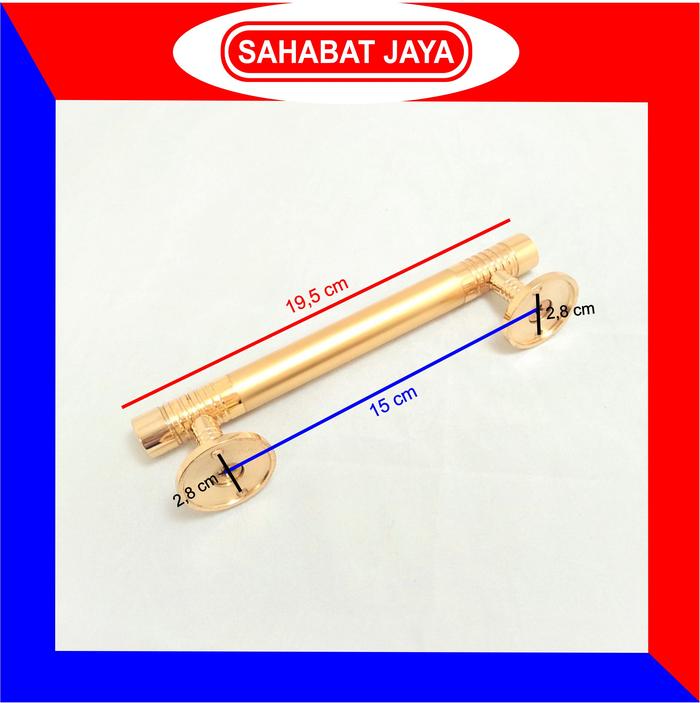 Gambar [OBRAL MURAH] TARIKAN/HANDLE PINTU BAHAN FULL KUNINGAN GOLD PLATED - Grand Master dari Sahabat Jaya Bangunan undefined Tokopedia