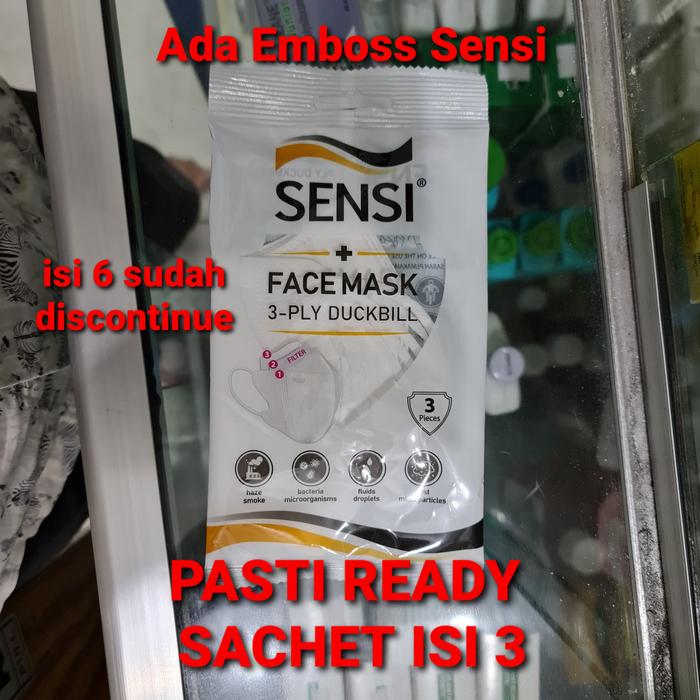 Gambar masker duckbill sensi isi 6 pcs dari fujiyamaonline undefined Tokopedia
