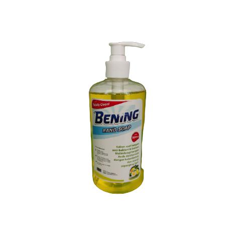 Gambar Hand Wash - handsoap - sabun cuci tangan 500 ml wangi lembut di tangan - lemon dari Sabun bening_NEW undefined Tokopedia