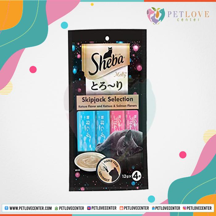Gambar Sheba Melty Cat / Snack Kucing - KATSUO dari Petlove Center undefined Tokopedia