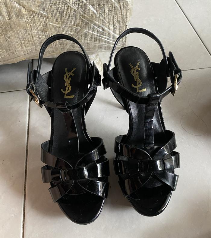 Gambar Preloved YSL TRIBUTE BLACK HEELS dari Prelovedmurah100k2 undefined Tokopedia