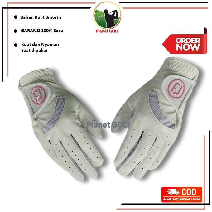 Gambar Sarung Tangan Golf Sepasang Glove Ladies Perlengkapan Olahraga Cewek - S dari Planet Golf undefined Tokopedia