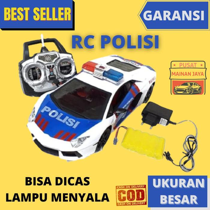 Gambar Rc mobil remote control sedan polisi Lamborgini besar - polisi lambor dari PUSAT MAINAN JAYA undefined Tokopedia
