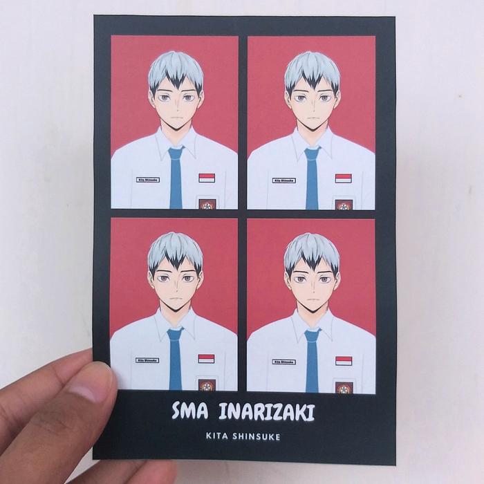 Gambar Haikyuu Stiker Pas Foto SMA - Kita dari Candy Bar Shop undefined Tokopedia