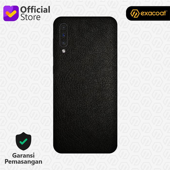 Gambar [EXACOAT] Galaxy A30s 3M Skin / Garskin - Leather Black - Model Cut Only dari Exacoat Kota Bekasi Tokopedia