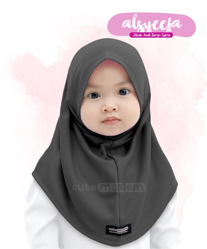 Gambar Cutemoslem Alsyeefa-Jilbab Syria baby - Hitam dari Cutemoslem Store undefined Tokopedia