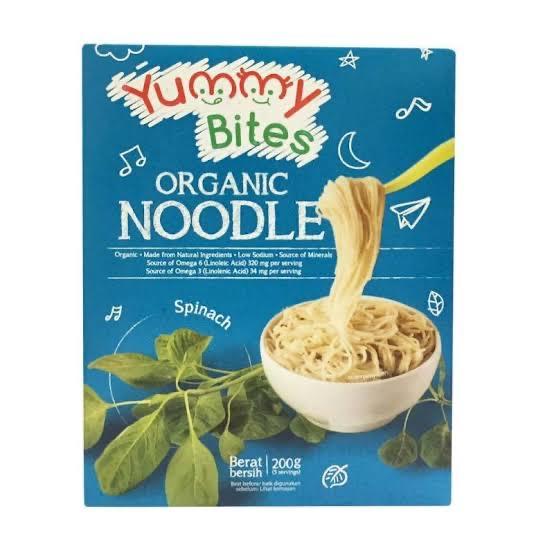 Gambar Yummy Bites Noodle Spinach 200gr Yummy Bites Noodles dari Monthly Things undefined Tokopedia