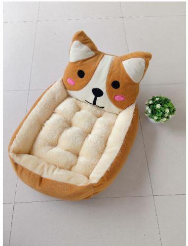 Gambar Tempat Tidur Anjing/Kucing Model Teddy Golden Retriever Dengan Matras - Cat Brown dari Jaya berkah Teeshop undefined Tokopedia