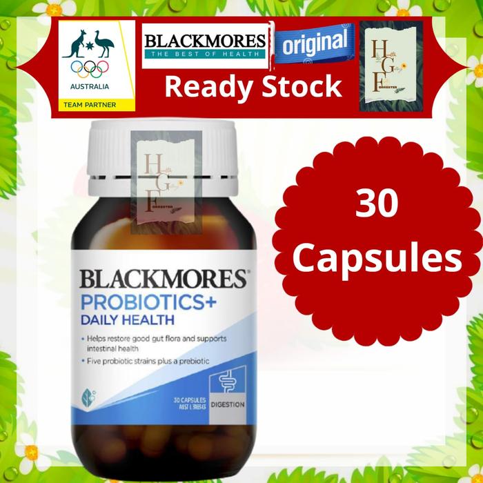 Gambar Blackmores Probiotics+ Daily Health 30 Capsules dari Health Gallery Store undefined Tokopedia