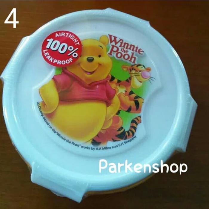 Gambar Lunch box/bekal makan anak klip to keep Mickey Mouse/Winnie the Pooh - Orange dari Parkenshop undefined Tokopedia