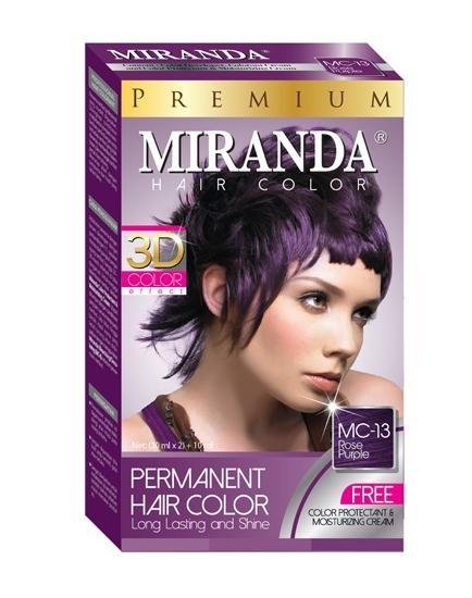 Gambar MIRANDA HAIR COLOR PREMIUM 30ML TERLARIS - ROSE PURPLE dari Alesha Shop 2205 undefined Tokopedia