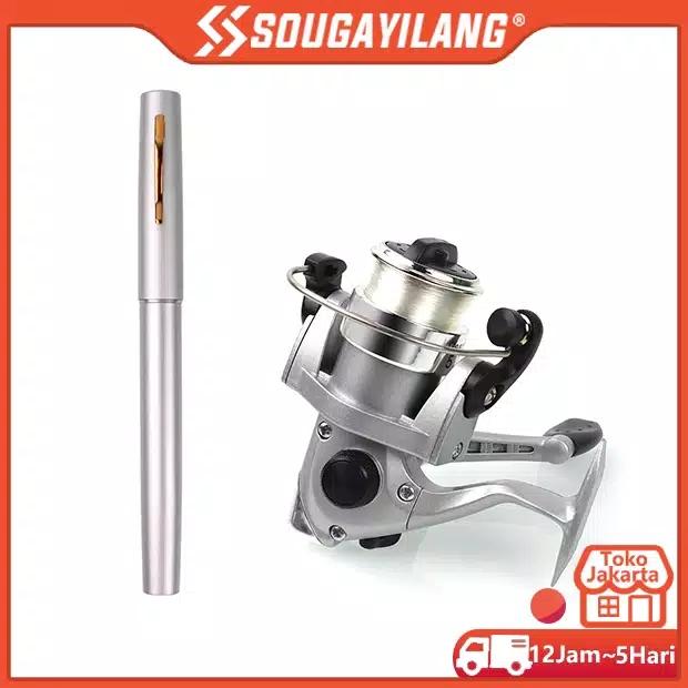 Gambar SET PANCING SPINNING PEN REEL KECIL MUDAH DIBAWA - Spinning Silver dari BestFishing99 undefined Tokopedia