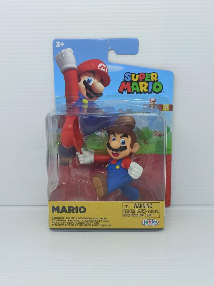 Gambar JAKKS Pacific Action Figure 2,5 Inch Super Mario - Mario Tipping Hat dari Tesla Reborn undefined Tokopedia