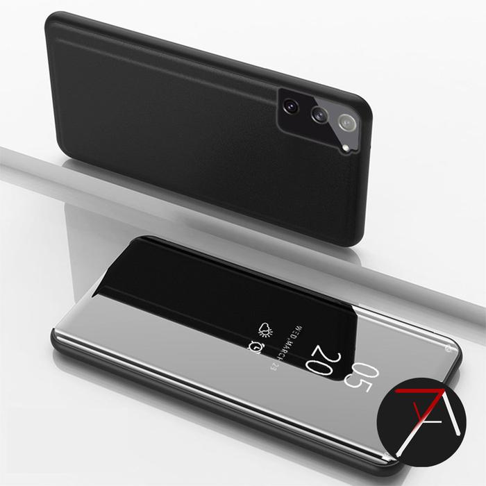 Gambar Samsung Galaxy S21 Flip Clear View Standing Mirror Cover Case Casing - Biru dari 17 Agustus Case undefined Tokopedia