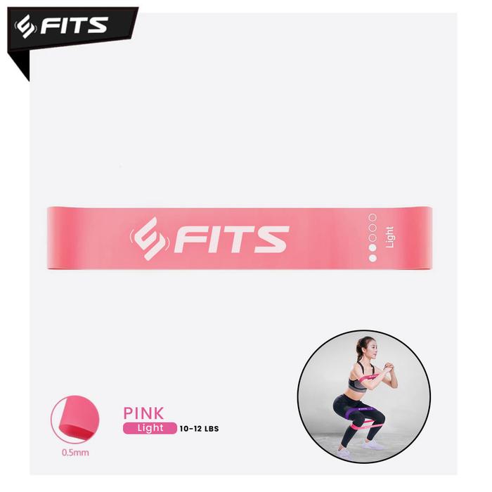 Gambar SFIDN FITS Resistance Band Yoga / Olahraga / Senam / Aerobic - pink lvl 2 dari SFIDN FITS Shop undefined Tokopedia