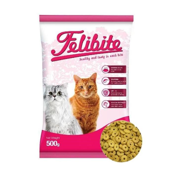 Gambar Makanan Kucing Felibite 500gr - DONAT dari Indrii255 Kab. Kuningan Tokopedia