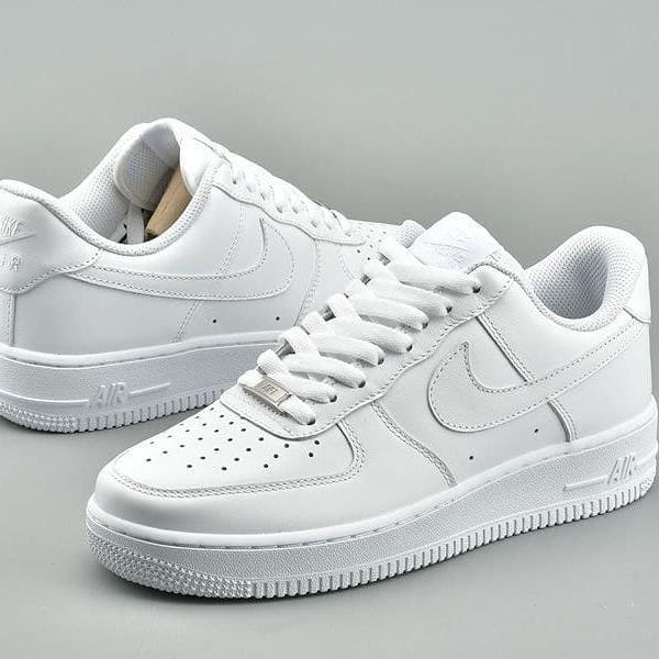 NIKE AIR FORCE TRIPLE WHITE ORIGINAL BNIB RESMI 36