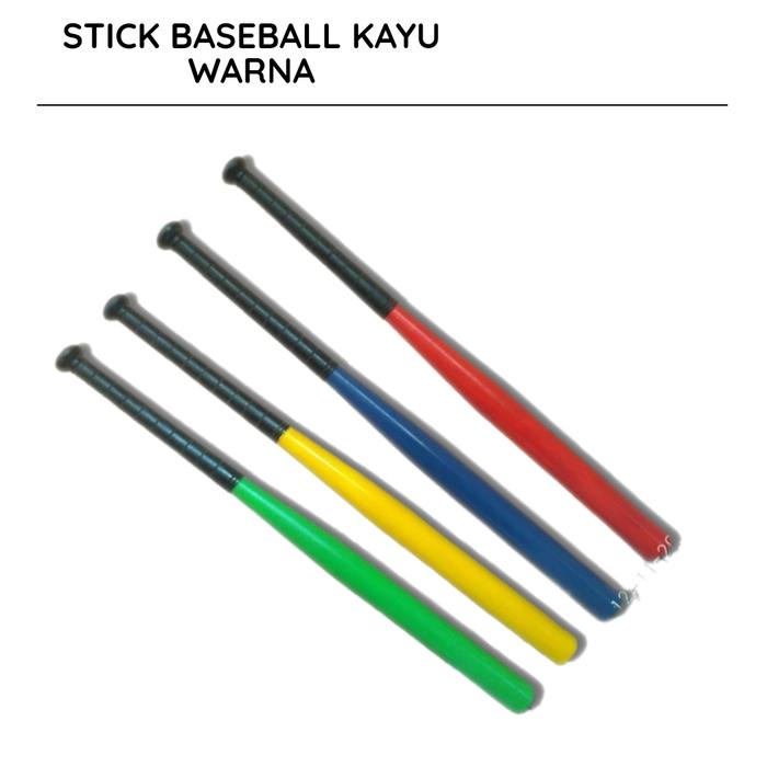 Gambar TONGKAT/STICK SOFTBALL (BASEBALL) KAYU - Warna dari NAIZAMA SPORT undefined Tokopedia