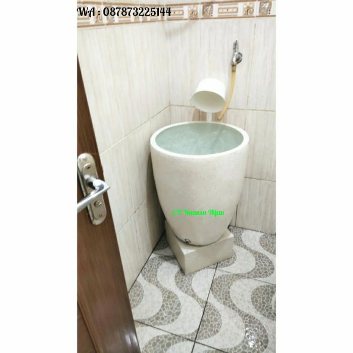 Gambar Bak Air Unik Nuansa Bali dari Teraso Studio undefined Tokopedia