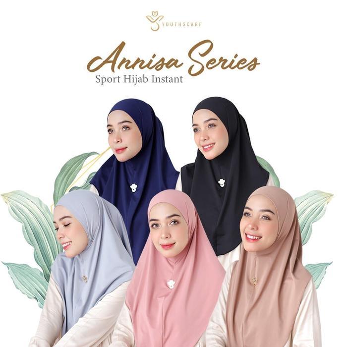 Gambar HIJAB BERGO INSTANT PREMIUM | JILBAB BERGO | ANNISA BERGO YOUTHSCARF dari Youthscarf Official undefined Tokopedia