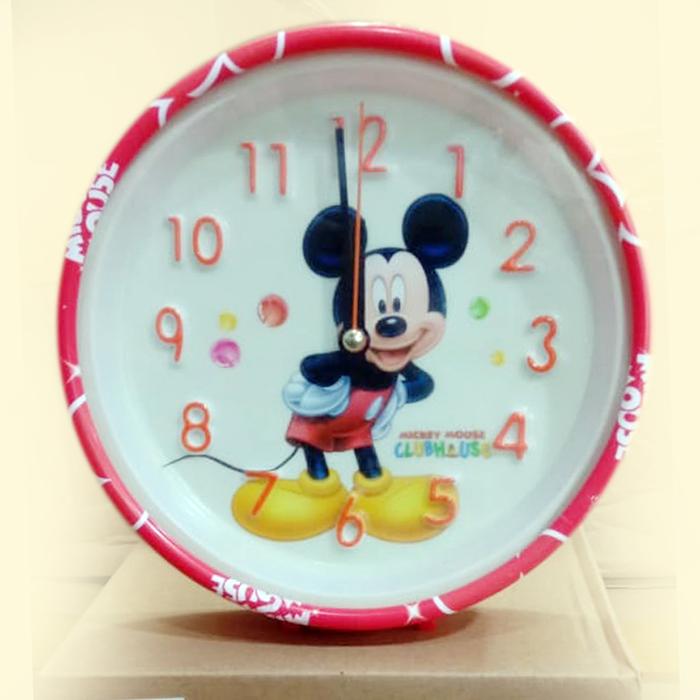 Gambar Jam Dinding, Jam Meja dan Jam Weker 3in1 Anak Karakter Kartun dan Hero - Mickey mouse dari msp69 undefined Tokopedia