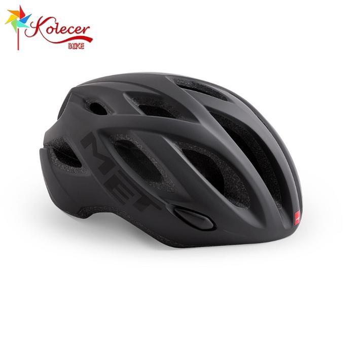Gambar MET IDOLO Helmet Cycling Helm Sepeda Balap Road Bike - BLACK, M dari Kolecer Bike undefined Tokopedia