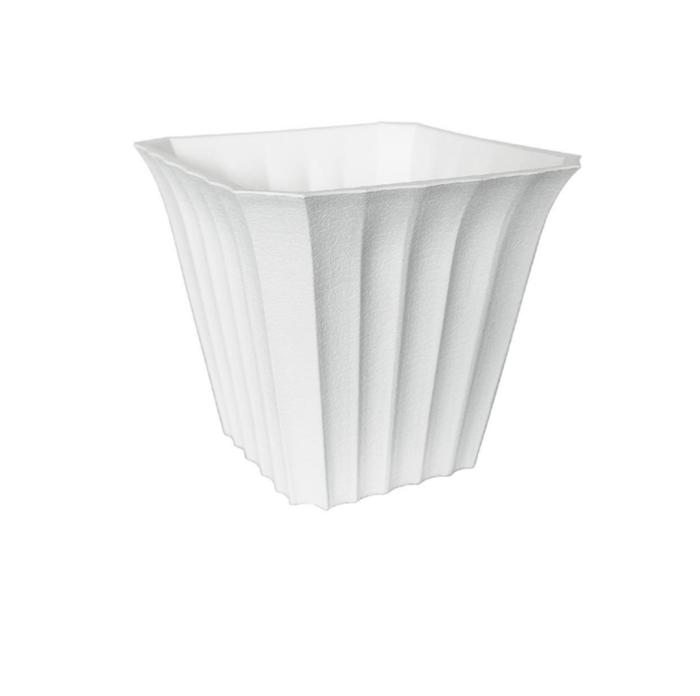 Gambar Pot tawon Segi Tanaman Bunga Violeta 22 cm vas plastik Hias - Putih dari Minigarden Indonesia undefined Tokopedia