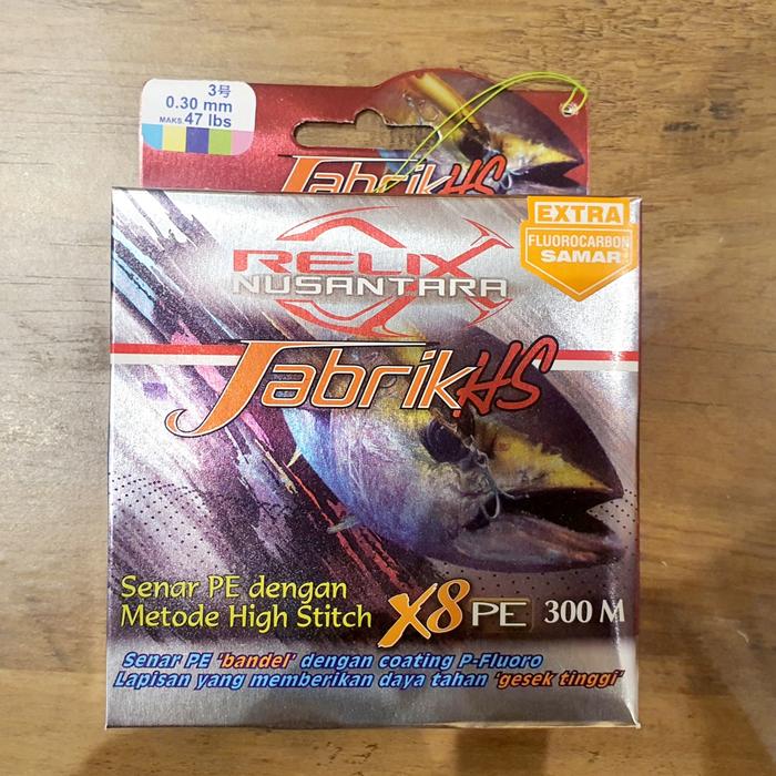 Gambar Senar PE Jabrik HS Relix Nusantara PE #3 dari Forbidden-Fishing undefined Tokopedia
