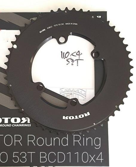 ROTOR AERO ROUND RING BCD110x4 53t