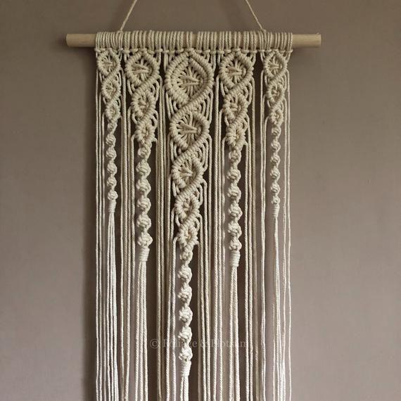 Gambar Singgle macrame curtain- macrame Tirai untuk jendela singgle dari M2mine Shop undefined Tokopedia