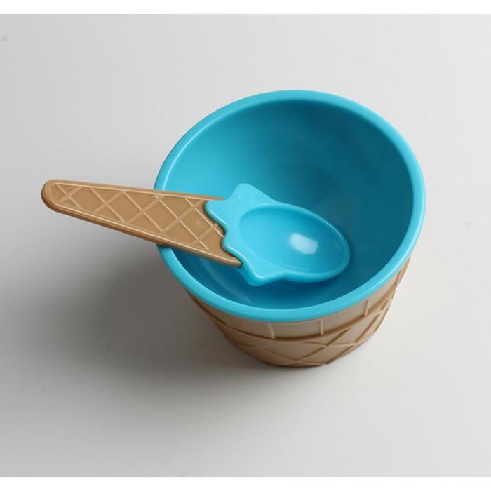 Gambar Mangkok ice cream - Biru dari Galeri Noar undefined Tokopedia