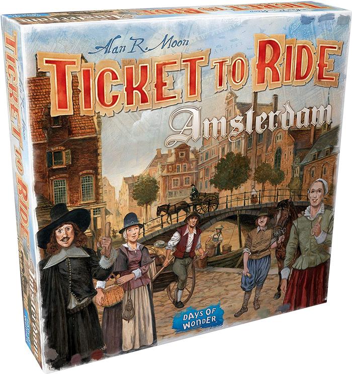 Gambar Ticket to Ride Amsterdam Board Game dari Mekuya Games undefined Tokopedia