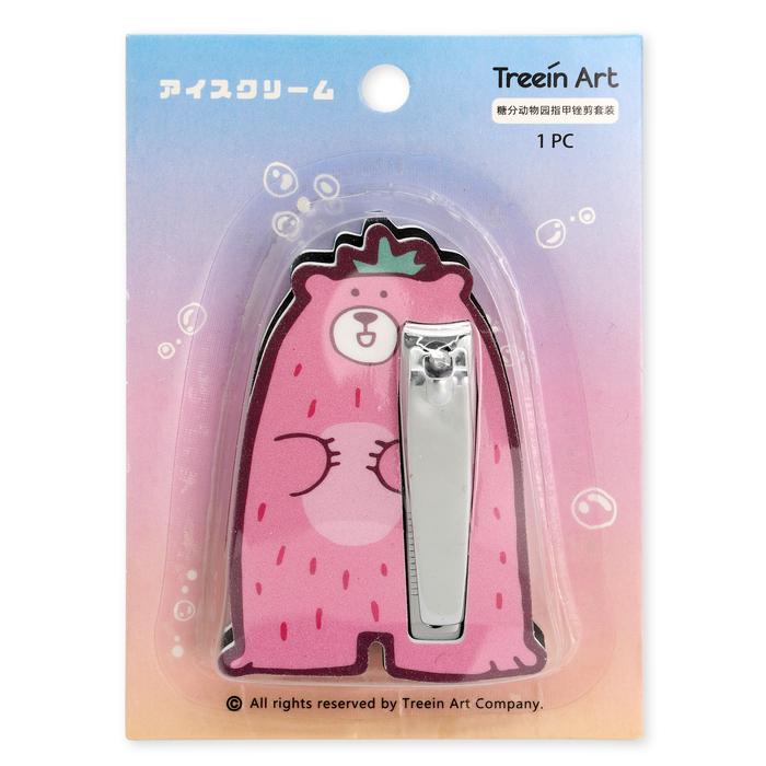 Gambar Scoop Gunting Kuku & Pengasah Kuku Set Bear 41222900 - Pink dari Scoop Ideas undefined Tokopedia