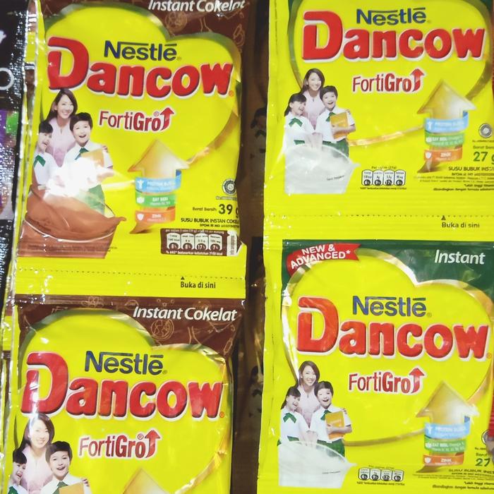 Gambar Susu Dancow kemasan Renteng - Vanila dari bayti barokah snack surabaya undefined Tokopedia