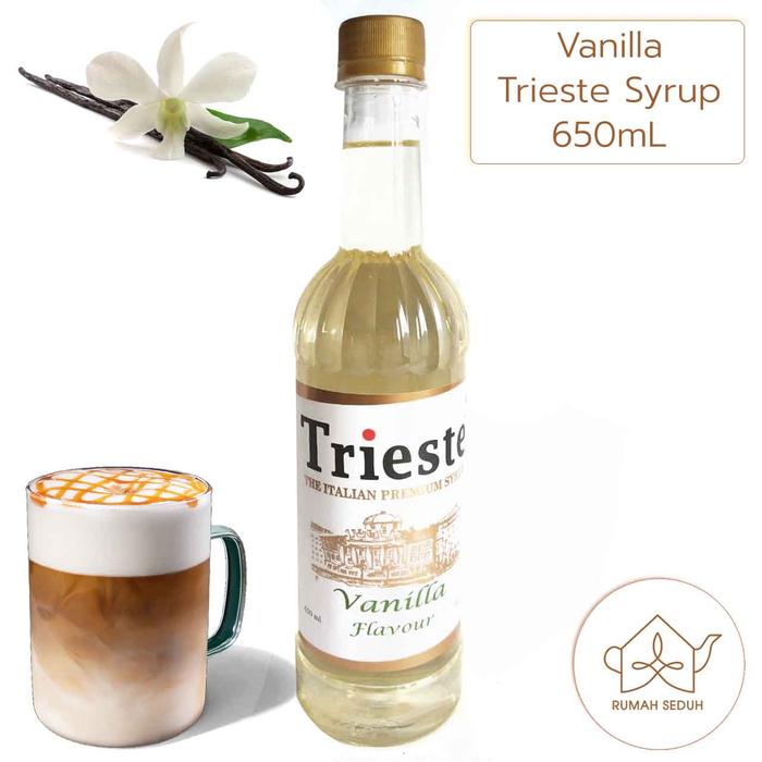 Gambar Sirup Trieste 650mL Coffee Series - Vanila Hazelnut Almond Caramel Rum - Matcha Green Te dari Rumah Seduh Jakarta undefined 4 Tokopedia