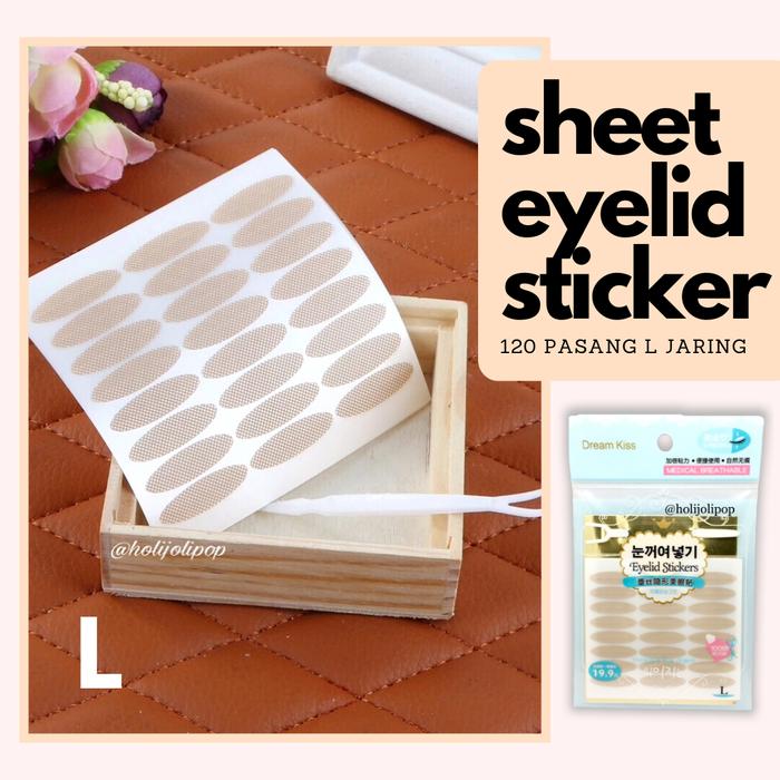 Gambar Skot Mata Murah Eyelid Tape Murah Stiker Mata Skot Mata Jaring - Size L MESH dari Holijolipop undefined Tokopedia