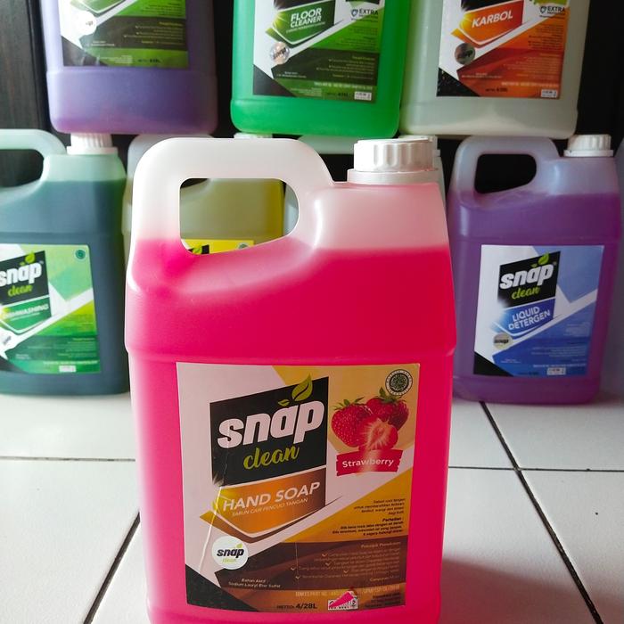 Gambar Handsoap 4 Liter - Strawberry dari NoNi Clean undefined Tokopedia