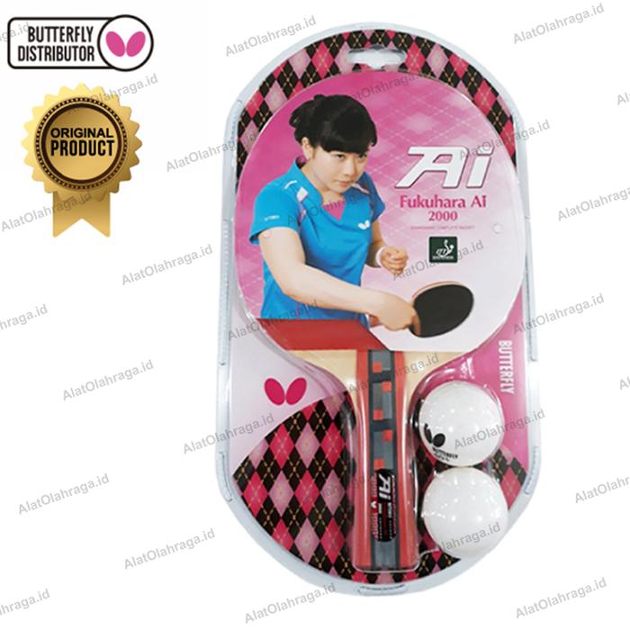 Butterfly 冷え込ん Fukuhara Ai Racket Series顔写真付き