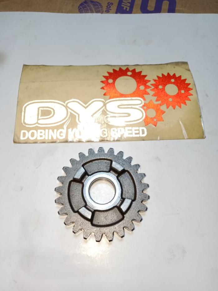 Gambar gigi gear rasio transmisi depan belakang 2 3 4 5 6 satria fu original - 6 depan 25T dari DYS BENGKEL MOTOR undefined Tokopedia