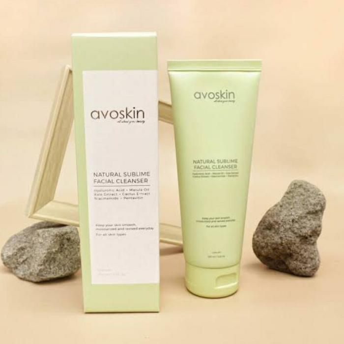 Gambar AVOSKIN Natural Sublime Facial Cleanser 100ml dari Thai skincare ori undefined Tokopedia