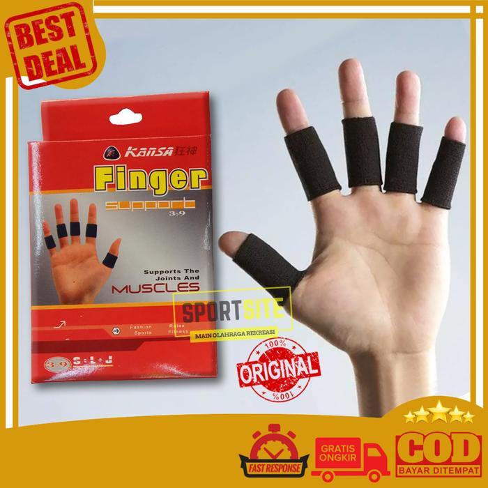 Gambar Finger Support Pelindung Jari Tangan Kiper Voli futsal Bola Aksesoris dari Sportsite undefined Tokopedia