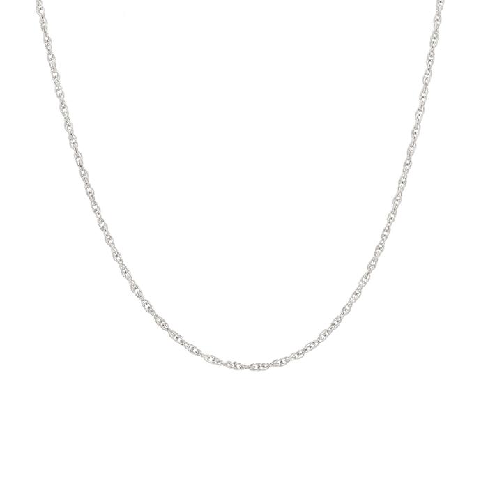 Gambar Rope Chain Necklace - Silver dari Made Different Co Indonesia undefined Tokopedia