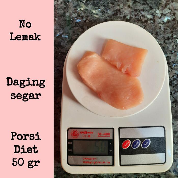 Jual Ayam fillet dada 50 gr porsi diet Kota Bekasi Diet day Tokopedia