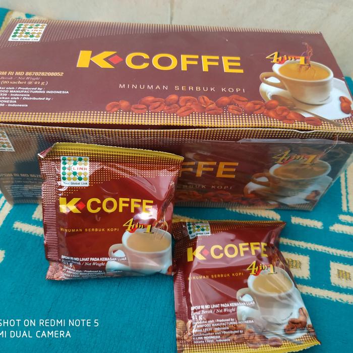 Jual K-Link Coffee 4 In 1 Kopi Ginseng 