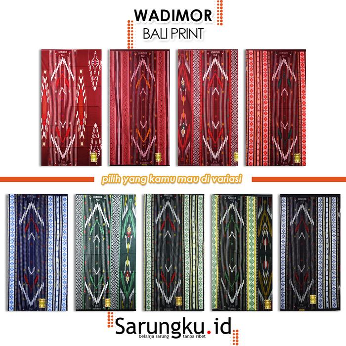 Gambar SARUNG WADIMOR BALI PRINT - COVER dari sarungku Kota Surabaya Tokopedia