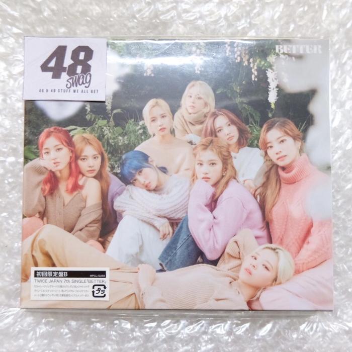 Jual TWICE 7th Japan Single - BETTER Type B (CD Only) - Kota  