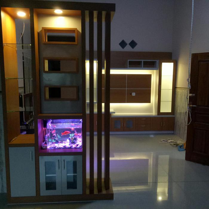 Gambar penyekat ruangan dua muka / backdrop dari UD.Aneka Kayu Bekas undefined Tokopedia
